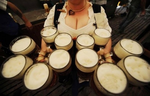  Праздник пива Oktoberfest в Мюнхене 