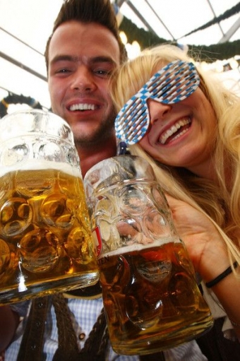  Праздник пива Oktoberfest в Мюнхене 