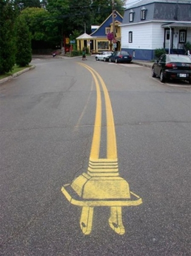 Дорожный креатив