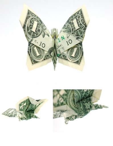 Оригами из денег (часть2)
