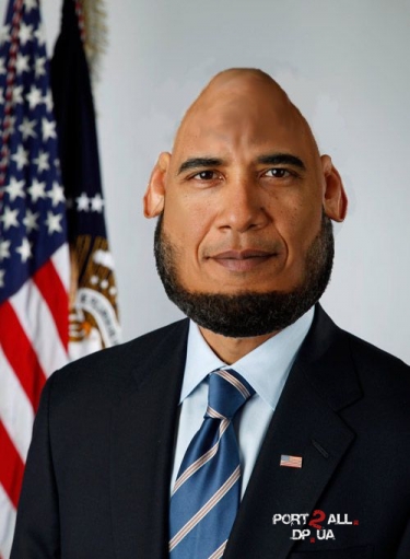 Прикольные и даже очень позитивные фотожабы на официальный портрет Обамы (36 работ)