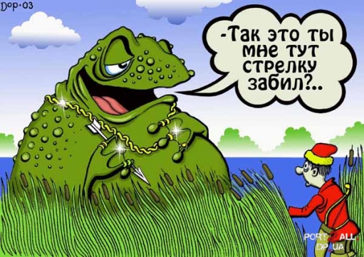 Подборка карикатур на словянские темы)