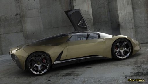 Концепт нового суперкара - Lamborghini Insecta