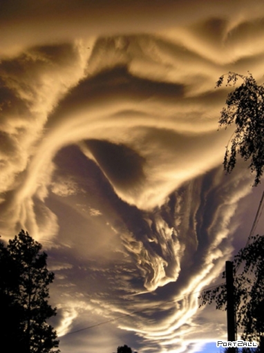 Необычные, красивые облака - Asperatus