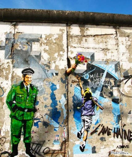 Лучшие граффити на стенах городов! (20 фото)