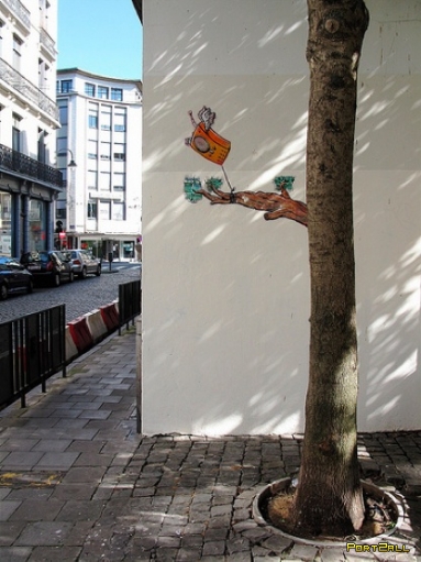 Лучшие граффити на стенах городов! (20 фото)