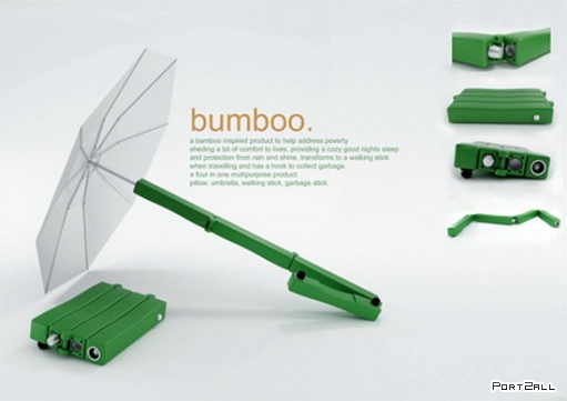 Необычные креативные зонтики