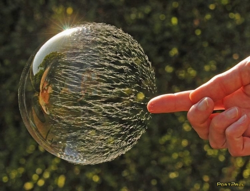 Фото: как лопаеться мыльный пузырь + Видео "Как лопается мыльный пузырь - 10000 кадров в секунду"!