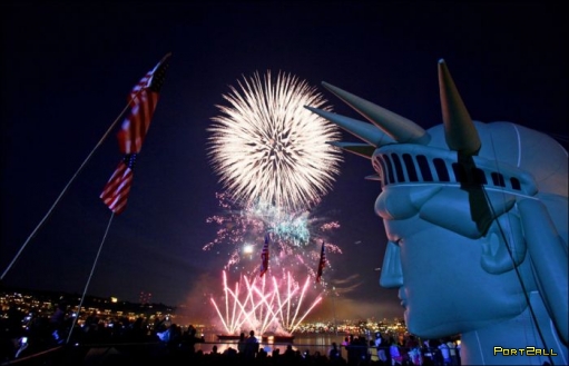 Салют в США на день независимости! (19 фото)
