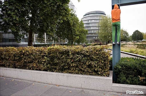 Скульптуры из людей в Лондоне | художник Вилли Дорнер