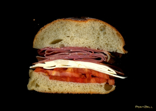 Отсканированные сэндвичи в проекте Scanwiches от Джона Чонко (Jon Chonko)