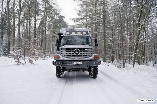 Mercedes-Benz Zetros | Домик на колесах от Mercedes