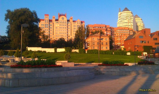 Утро в Днепропетровске | Рассвет в #dnepr (Фото с мобильного)
