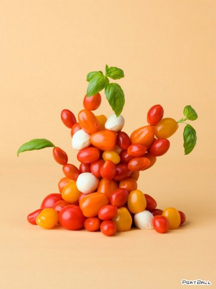 Скульптуры из овощей от Carl Kleiner