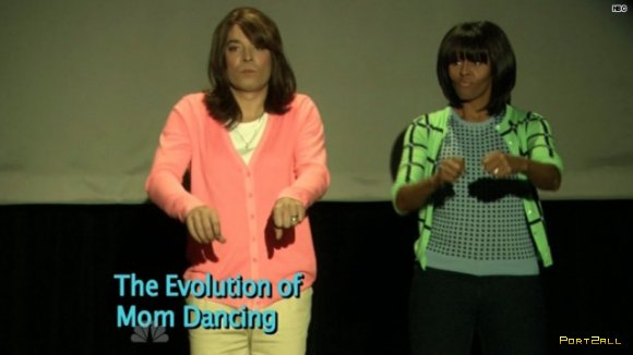 Evolution Of Mom Dancing (Jimmy Fallon & Michelle Obama)